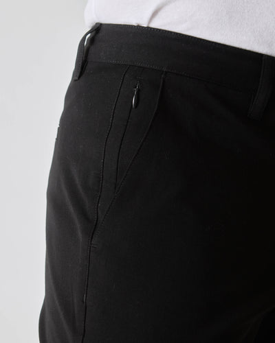 Slim Twill Chino Pants - Black