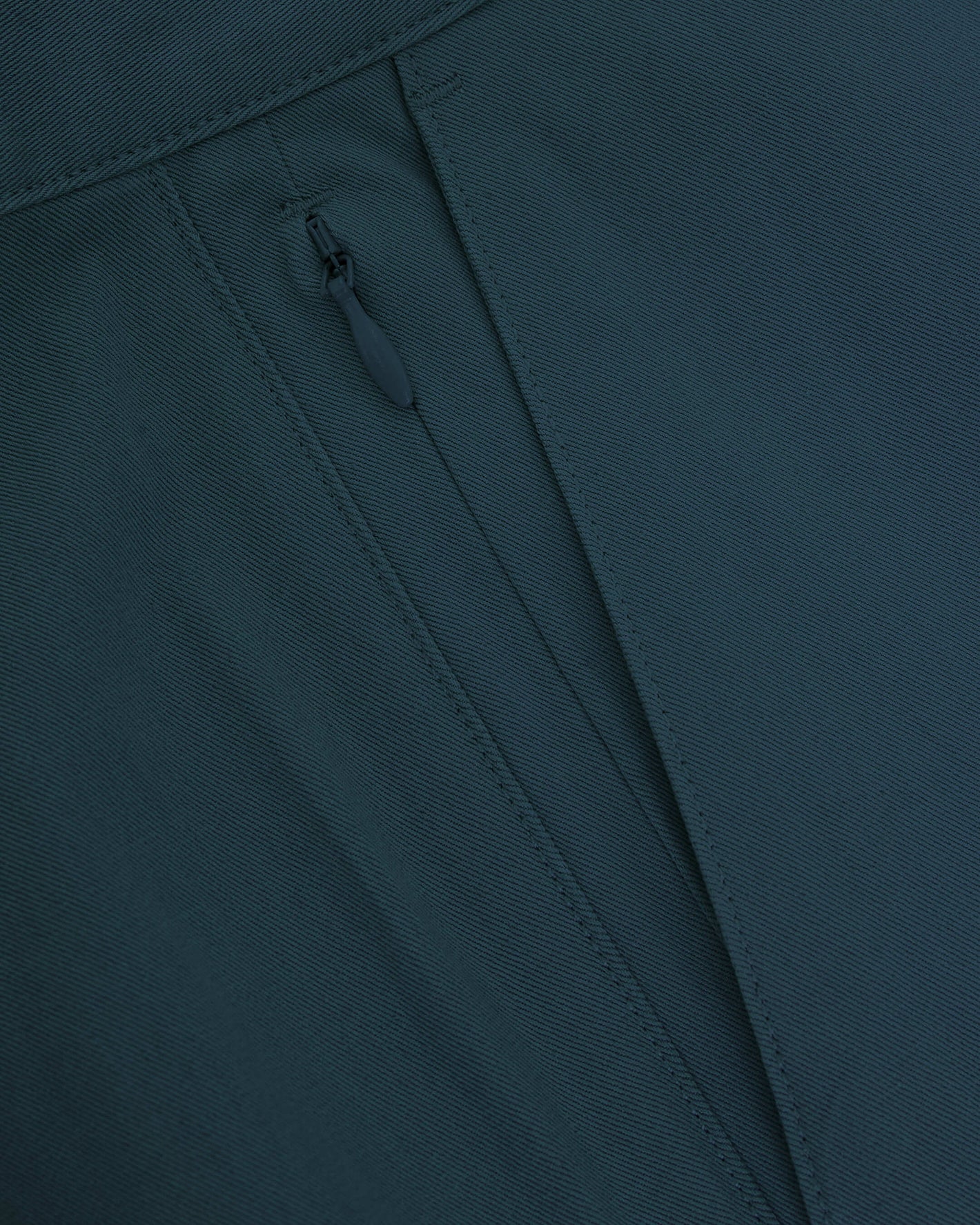 Centurion Slim Twill Chino Pant with diagonal zippered pocket detail.