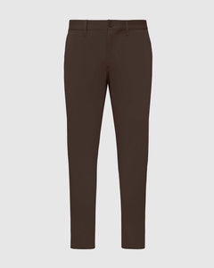 True ClassicDark Oak Slim Twill Chino Pant