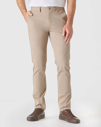 Slim Twill Chino Pants - Khaki