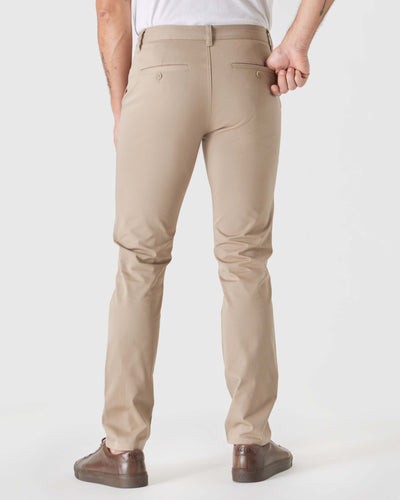Slim Twill Chino Pants - Khaki