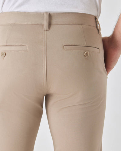 Slim Twill Chino Pants - Khaki