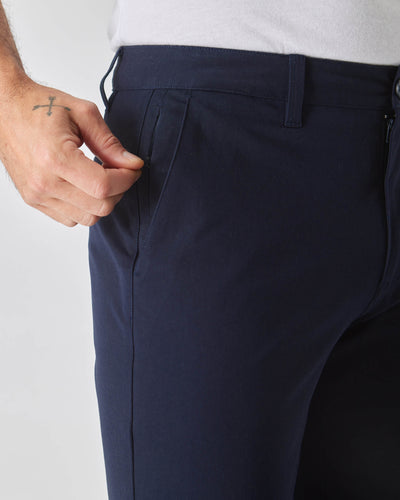 Slim Twill Chino Pants - Navy
