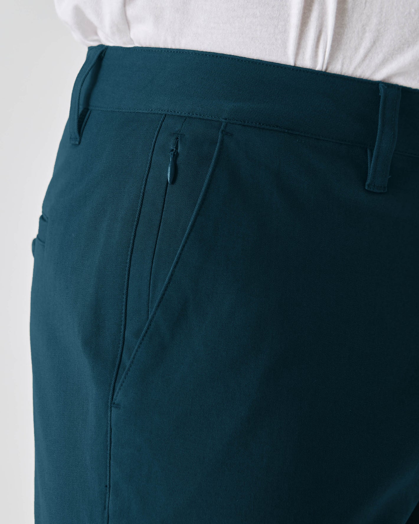 Centurion Straight Twill Chino Pant with zippered side pocket and belt loop.