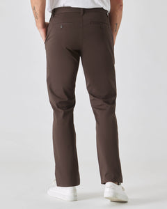 True ClassicDark Oak Straight Twill Chino Pant