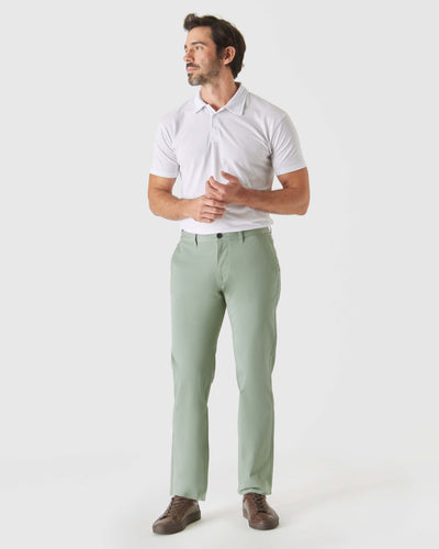Straight Twill Chino Pants - Meadow