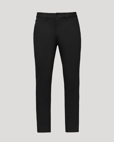 Slim Dressy Chino Pants - Black