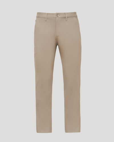 Straight Dressy Chino Pants - Khaki