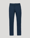 Navy Straight Chino Pants 2.0 with flat front and side pockets.