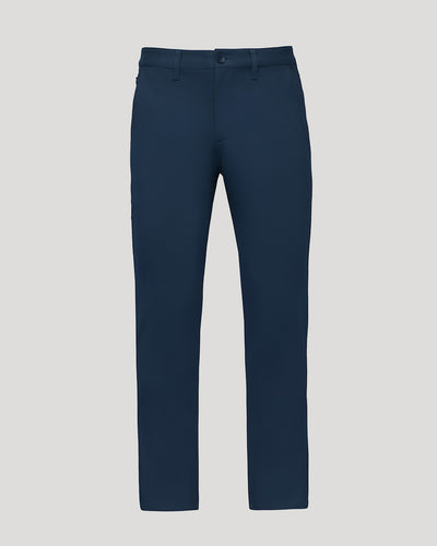 Straight Dressy Chino Pants - Navy