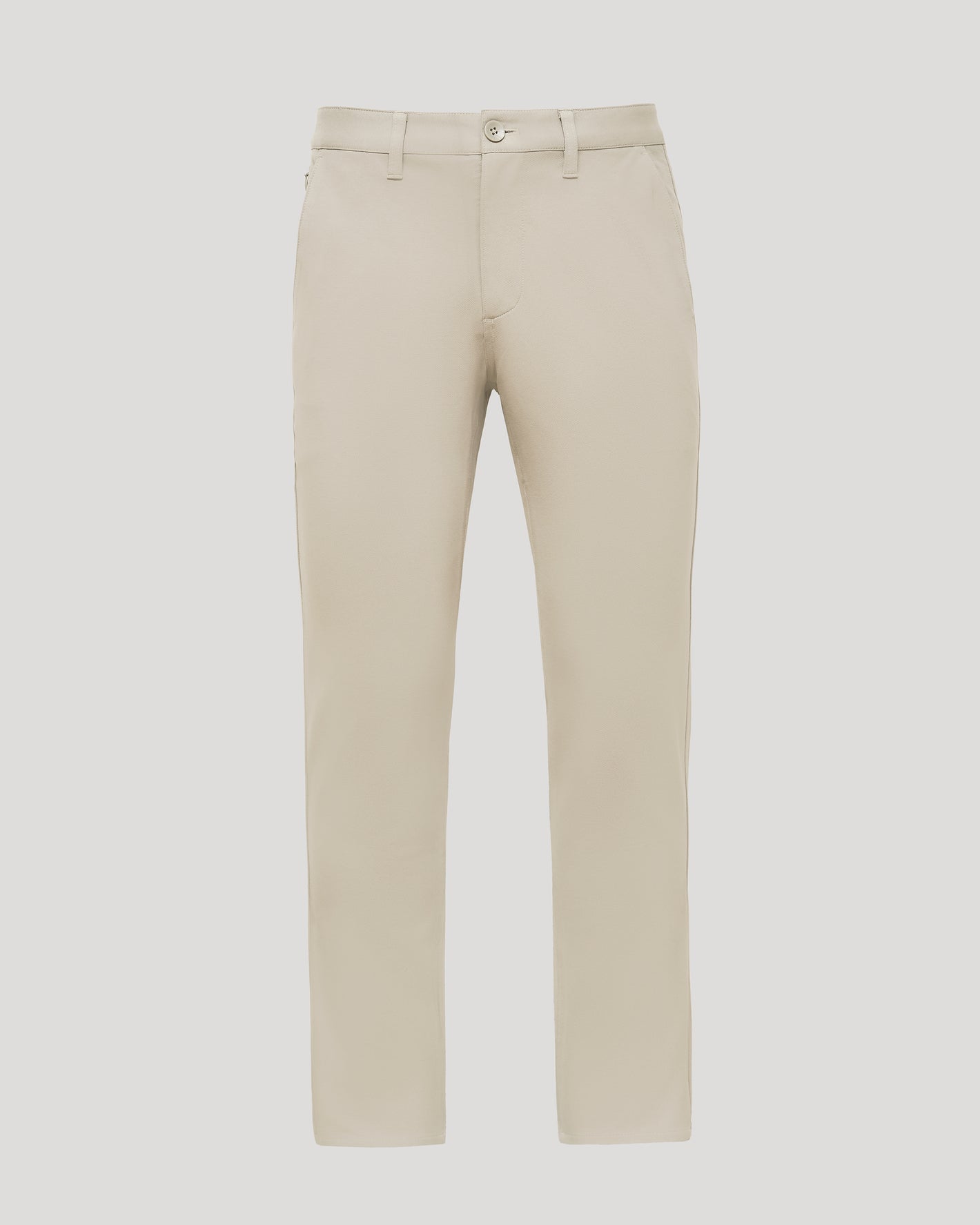 Sandstone Straight Chino Pants 2.0, straight-leg with belt loops.