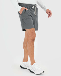 True ClassicCarbon Active Quick Dry Shorts with Liner