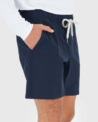 7" Active Quick Dry Shorts - Navy