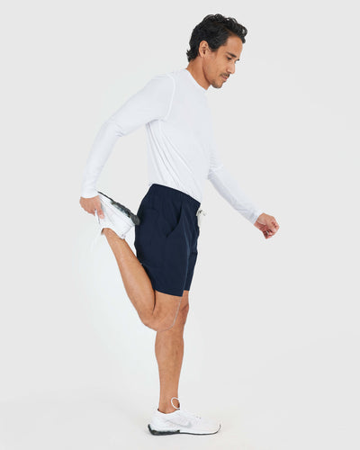 7" Active Quick Dry Shorts - Navy