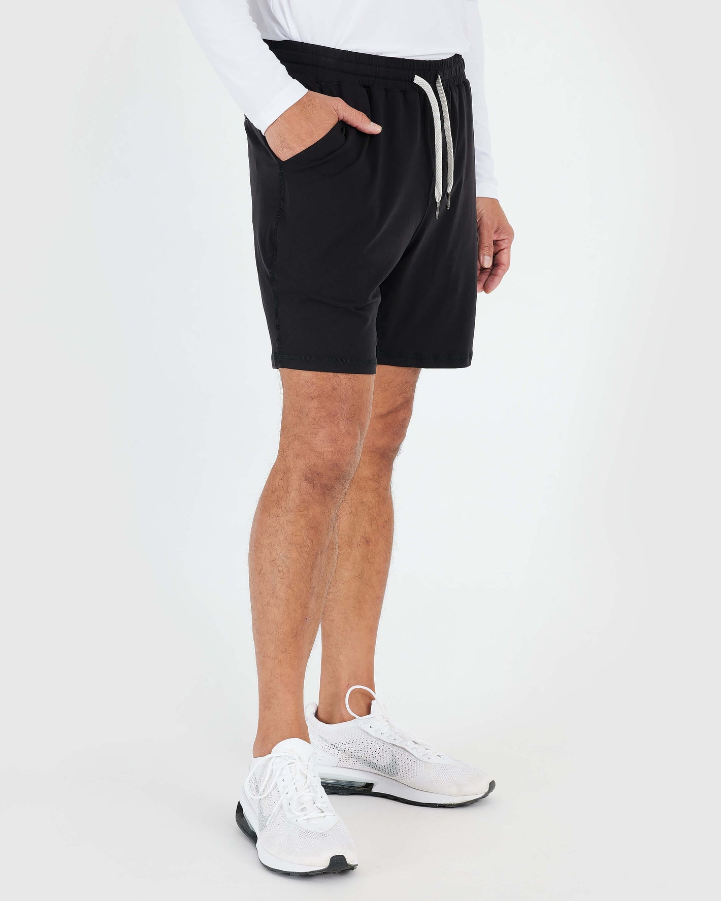 Short de sport confort noir