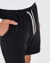 Short de sport confort noir