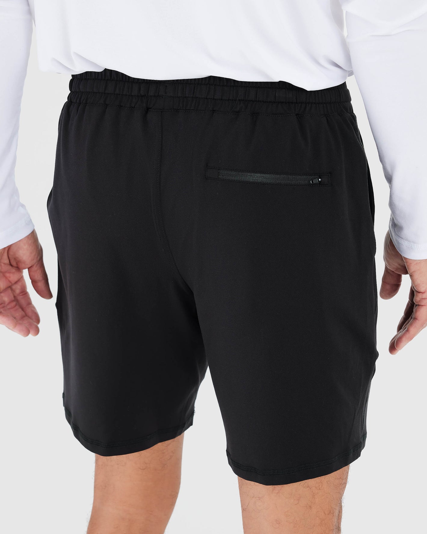 Short de sport confort noir