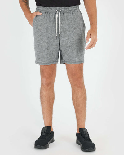 7" Active Comfort Shorts - Heather Gray
