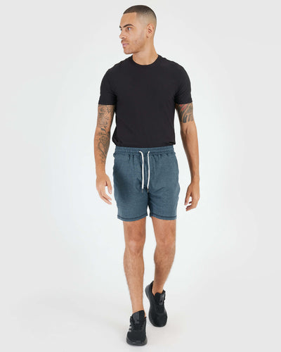 7" Active Comfort Shorts - Dark Heather Indigo