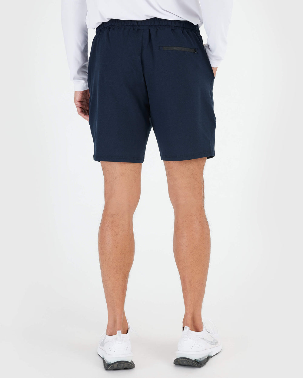 Dark Heather Navy Active Comfort Shorts