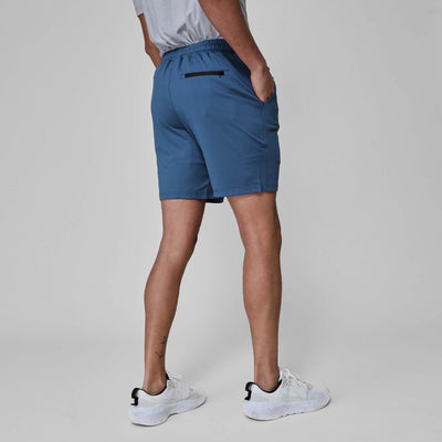 7" Active Comfort Shorts - Stone Blue