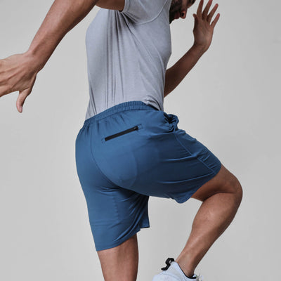 7" Active Comfort Shorts - Stone Blue