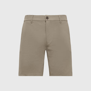 True Classic9" Khaki Comfort Knit Chino Shorts