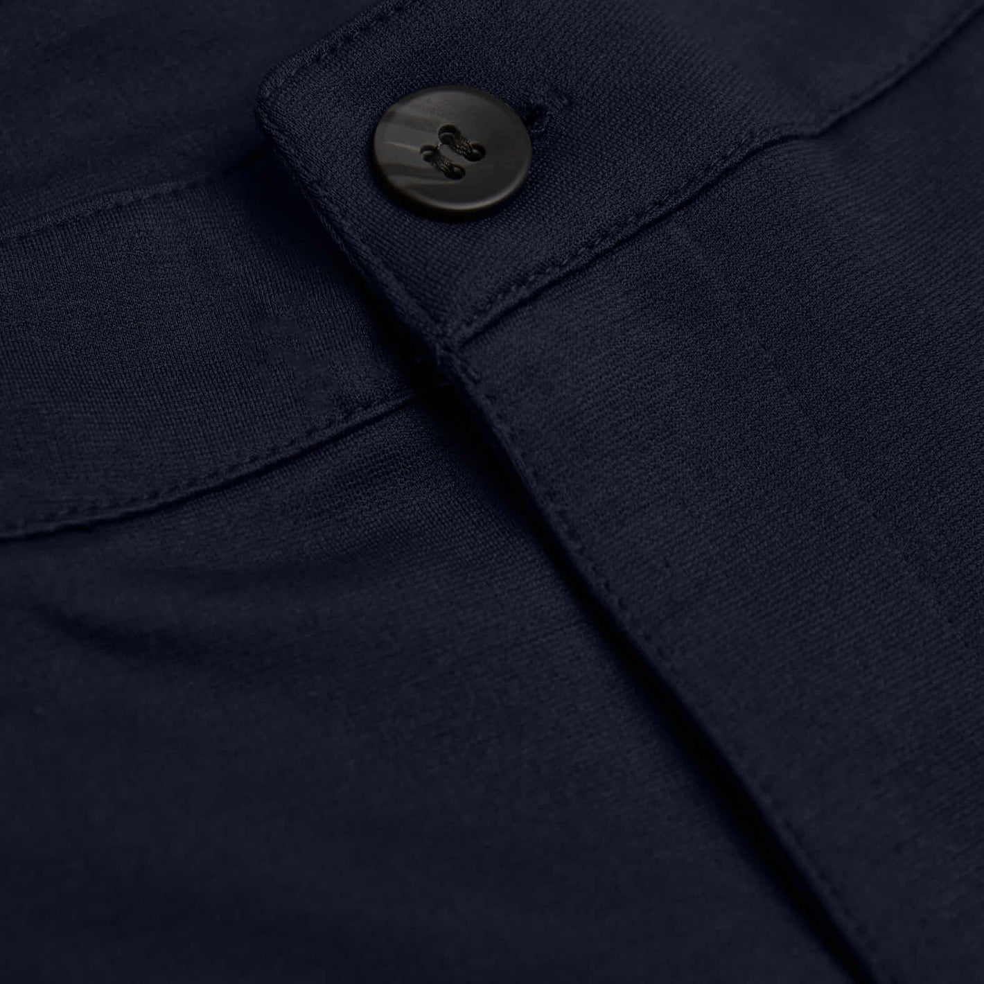 Navy Comfort Chino Short