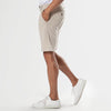 Sandstone Neutral Chino Shorts with side pockets and a modern classic cut.