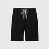 Black Fleeced French Terry Shorts