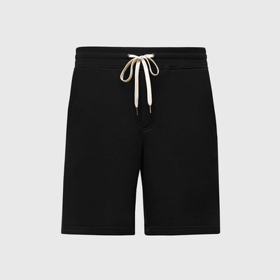 Fleece French Terry Shorts - Black