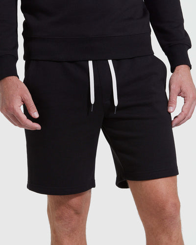 Fleece French Terry Shorts - Black