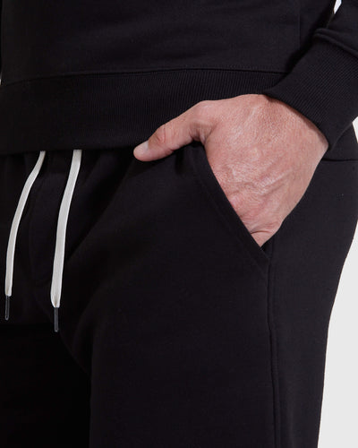 Fleece French Terry Shorts - Black