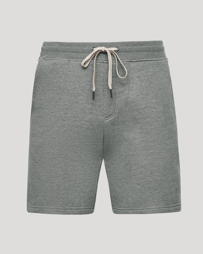 Fleece French Terry Shorts - Medium Heather Gray
