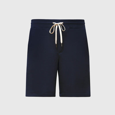 Fleece French Terry Shorts - Navy