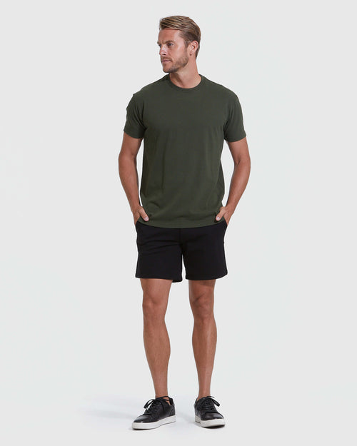 Black Commuter Shorts