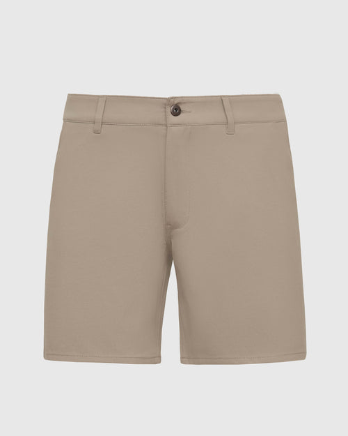 Khaki Commuter Shorts