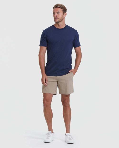 Khaki Commuter Shorts