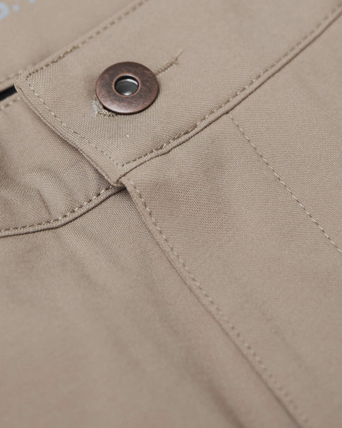 Khaki Commuter Shorts