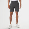 Carbon 7.5 Inseam Chino Shorts with sneakers, featuring tailored fit.