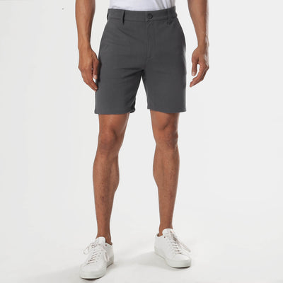 7" Comfort Knit Chino Shorts - Carbon
