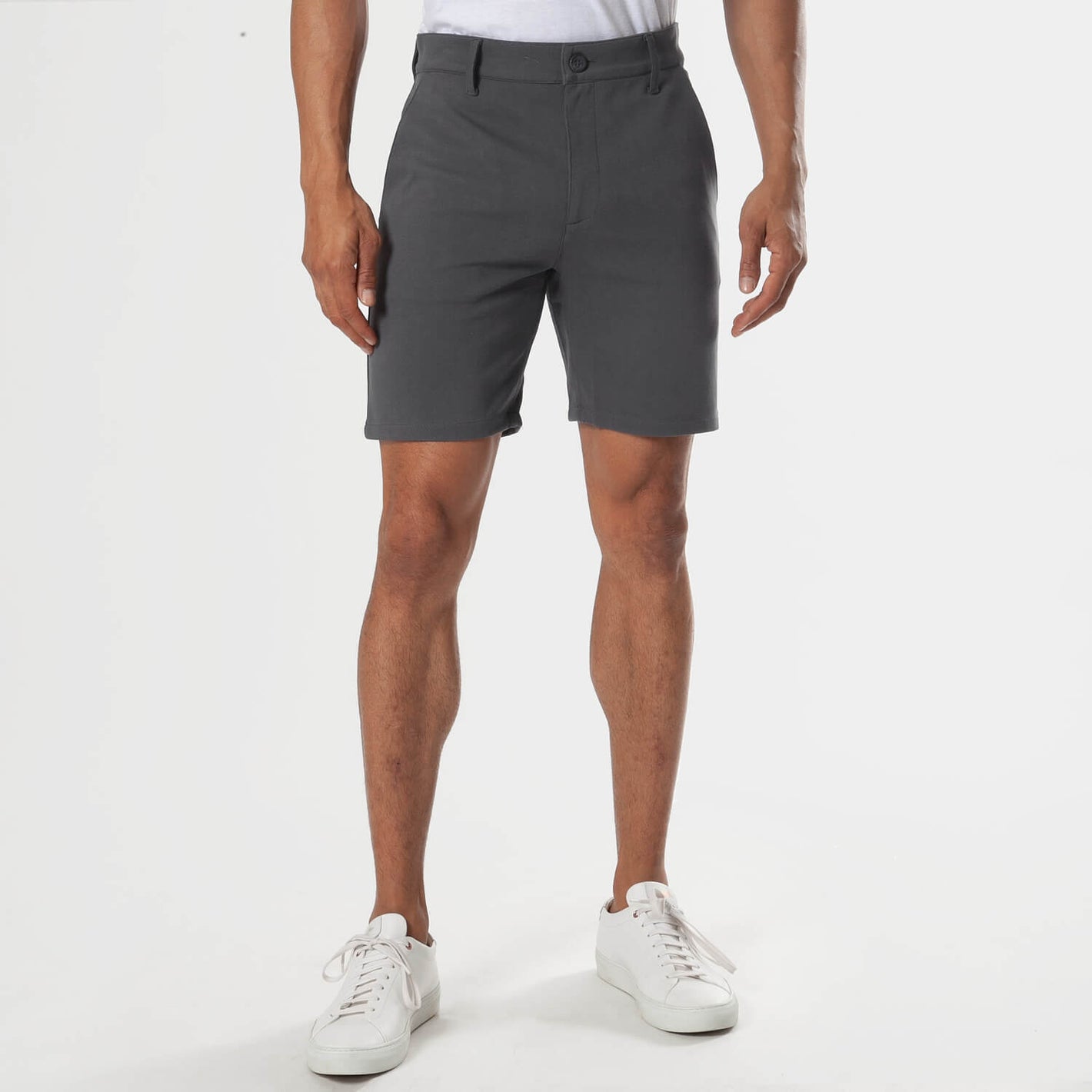 7" Neutral Comfort Knit Chino Shorts 3-Pack