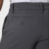Carbon 7.5 Inseam Chino Shorts, back view showing belt loop and pocket.