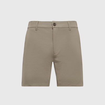 7" Comfort Knit Chino Shorts - Khaki
