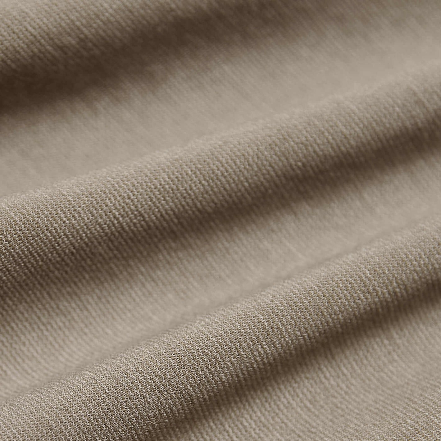 7 Khaki Comfort Knit Chino Shorts fabric showing soft, fine-knit texture.