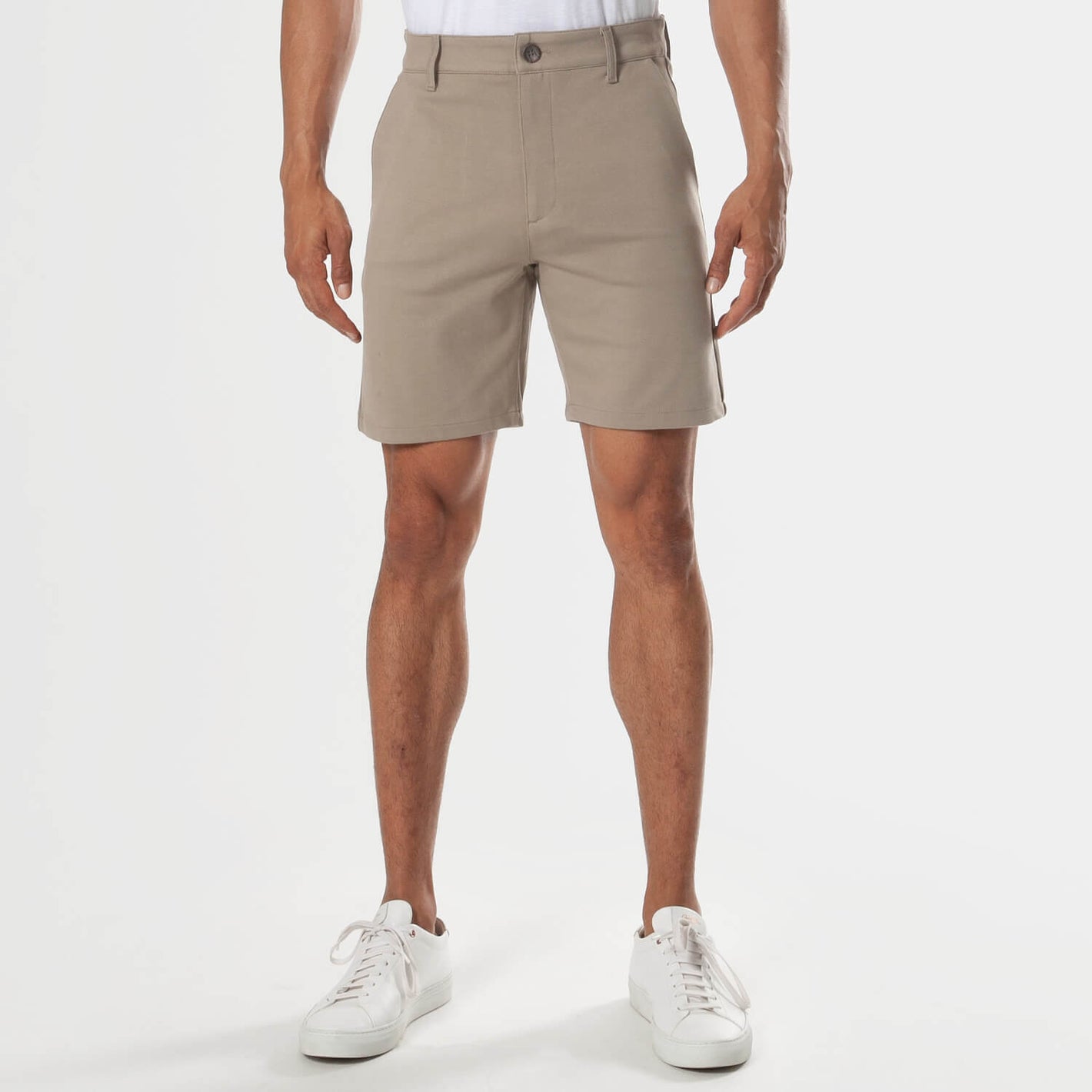 7" Neutral Comfort Knit Chino Shorts 3-Pack
