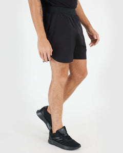 True Classic7" Black Active Training Shorts