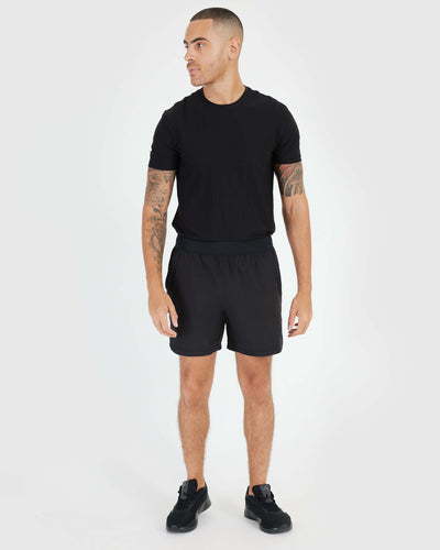 7" Active Training Shorts - Black
