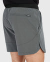 7 Carbon Active Training Short with stretch waistband, zippered pocket, and ventilation.