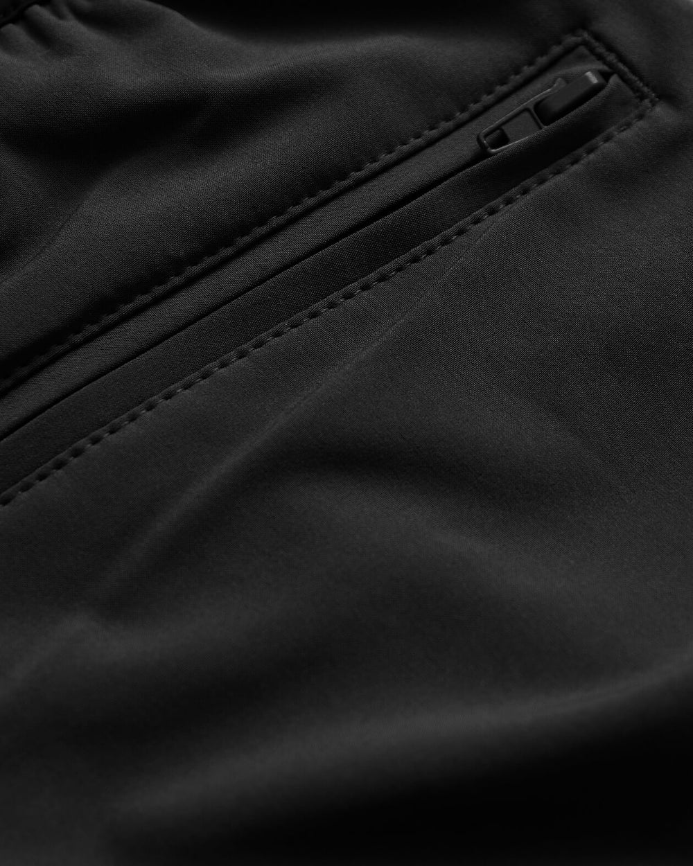 7" Black Active Training Shorts